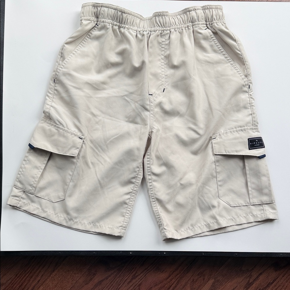 Men’s Beige Cargo Shorts - Rip Curl Size Small